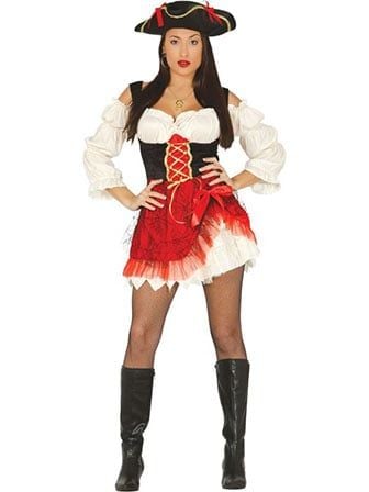 Sexy piraten jurk