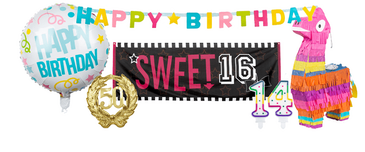 Verjaardag versiering