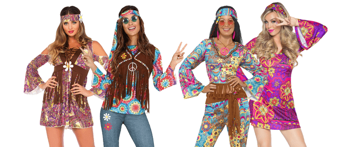 Bruin van film Hippie kleding kopen? | Carnavalskleding.nl