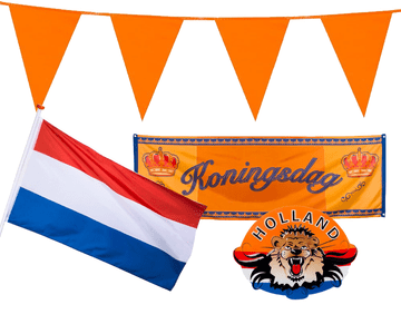 Koningsdag versiering